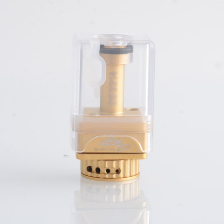 DOTSHELL Style Replacement Tank RBA w/ 3 MTL Pin for dotAIO Portable AIO Pod System Vape Kit 1.0mm + 1.2mm + 1.5mm