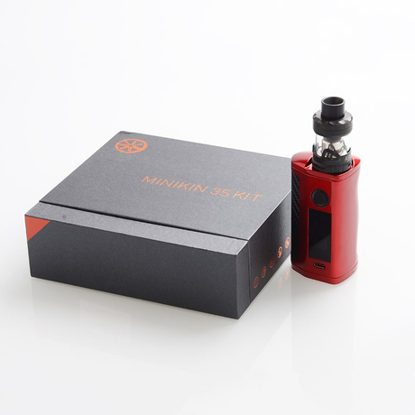 Authentic Asmodus Minikin 3S 200W TC VW Variable Wattage Box Mod + Viento Tank Kit 5~200W, 2 x 18650, 3.5ml, 3.0 Ohm