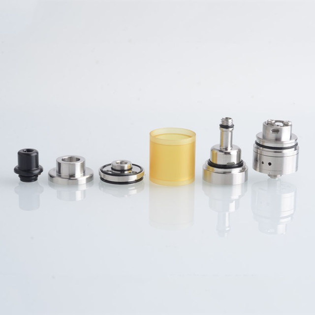 Luca creation 4C Tank Style MTL RTA Rebuildable Vape Atomizer 3.0ml, 22mm Diameter