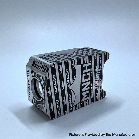 Monarchy X Penny  Boro Tank for SXK BB / Billet AIO Box Mod Kit - Silver + Black, Aluminum Alloy