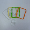 Gasket silikon baru diatur untuk tangki boro 4 pcs persegi + 2 pcs cincin penyegelan bulat