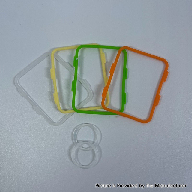 Новые силиконовые прокладки, установленные для Boro Tank 4 PCS Square + 2 ПК