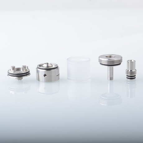 ULTON Kuma RTA Rebuildable Tank Vape Atomizer 4.5ml, 9 Air Pins + 3 Chambers, 22mm Diameter