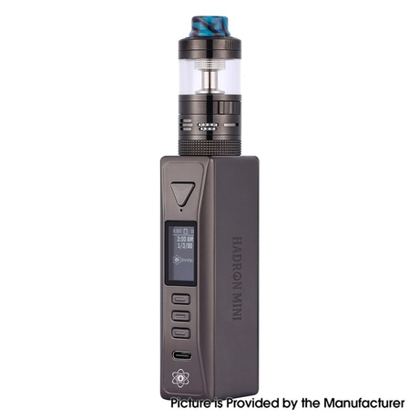 Authentic Steam Crave Hadron Mini DNA100C 100W Box Mod Kit with Supreme V3 RDTA Vape Atomizer 1~100W, 6ml / 7ml