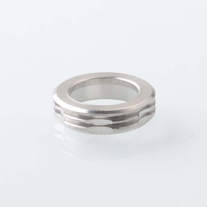 415 anello inclinato in stile per 510 gocciolamento, acciaio inossidabile | Accessorio per punta gocciolante | Vape Mod parte