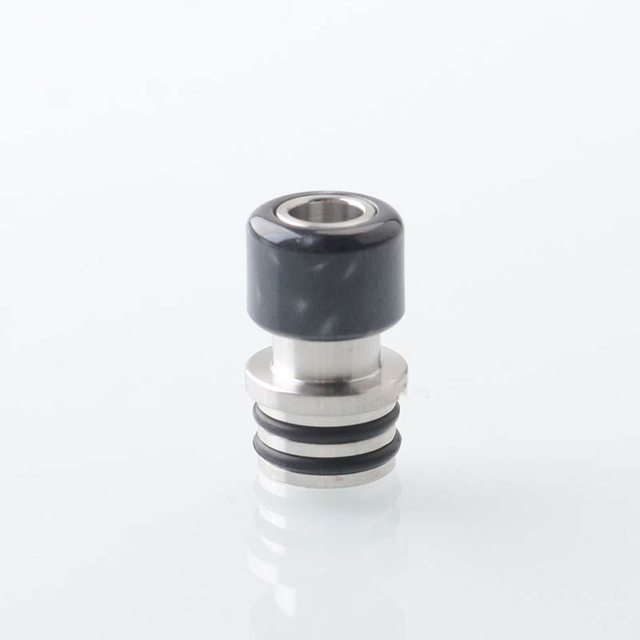 510 Drip Tip - Stainless Steel + Resin for RDA RTA RDTA Atomizer
