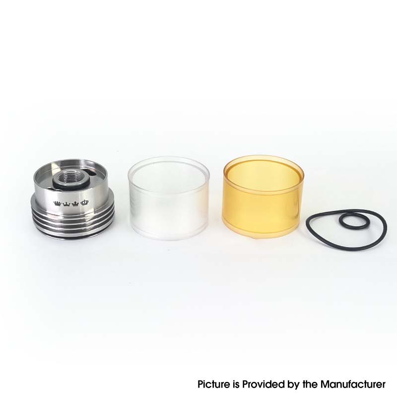 SXK Extender Tank Tube Set for Monarchy Ost Old School MTL / DL RTA Atomizer - 316 Stainless Steel + PCTG + PEI