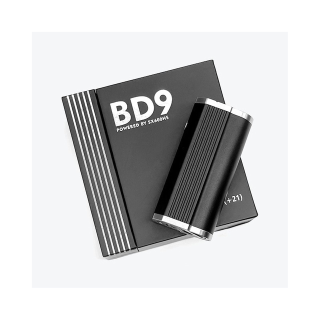 Authentic GD MODS BD9 SX600HS 60W Box Mod - Black, VW 1~60W, 1 x 18650, YIHI SX600HS Chipset