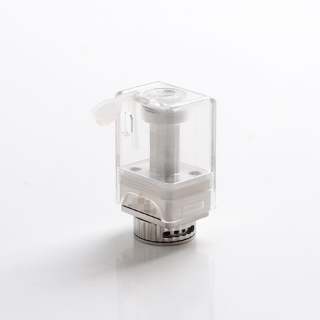 DOTSHELL Style Replacement Tank RBA w/ 3 MTL Pin for dotAIO Portable AIO Pod System Vape Kit - PCTG, 1.0mm + 1.2mm + 1.5mm