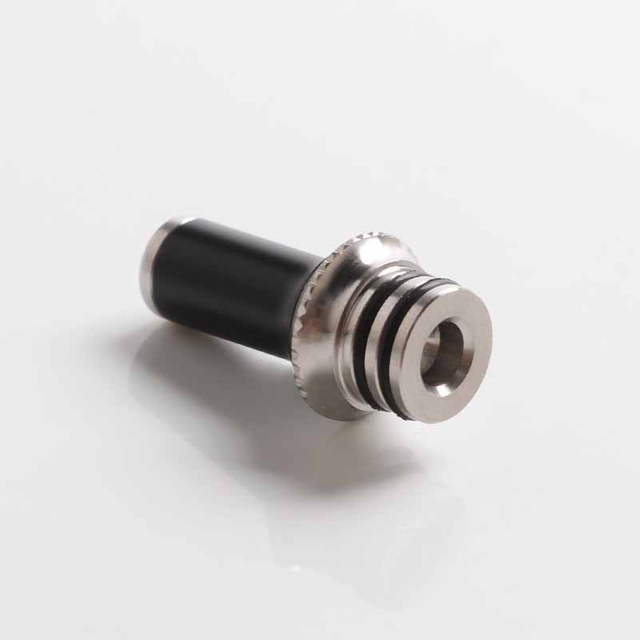 Noi Style Replacement MTL 510 Drip Tip for RDA / RTA / RDTA / Sub-Ohm Tank Vape Atomizer - Black, POM, 23mm