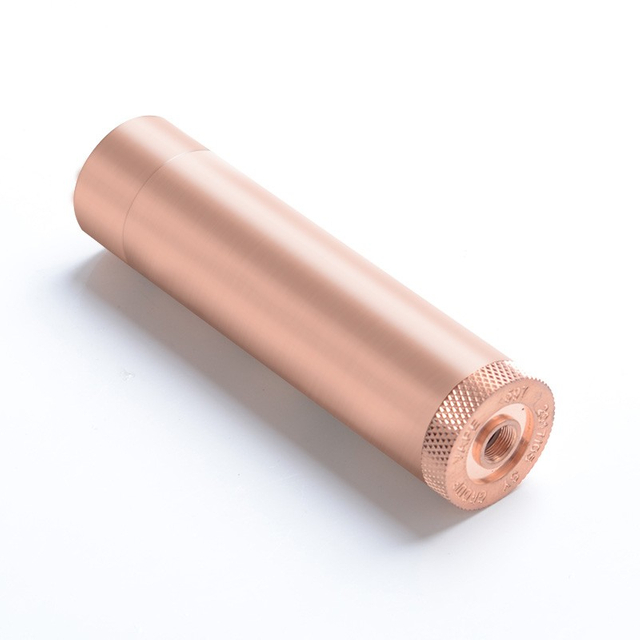 Authentic SY Group Lucifer Vape Mechanical Mod - Copper, Copper, 1 x 18650, 24mm Diameter