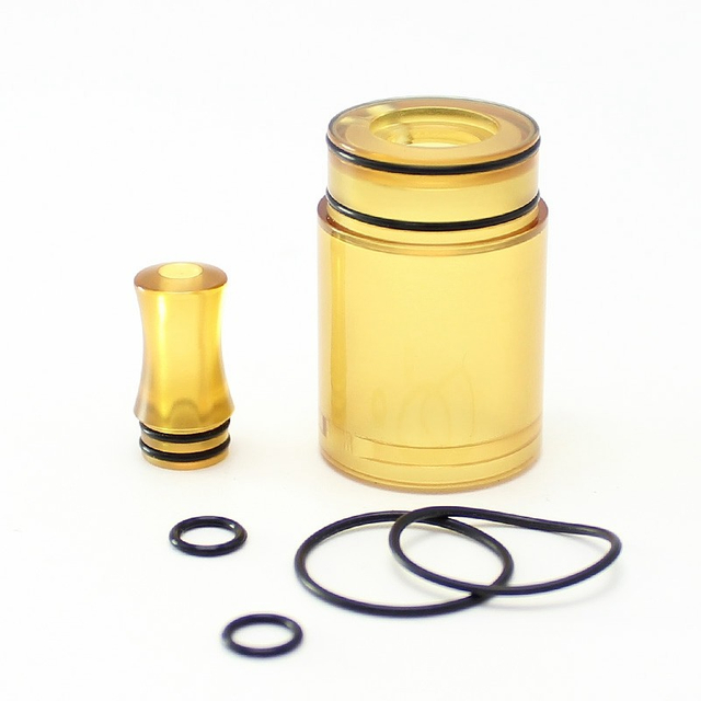 SXK 4.51 RTA Replacement Tank Tube + Drip Tip Kit PEI Brown