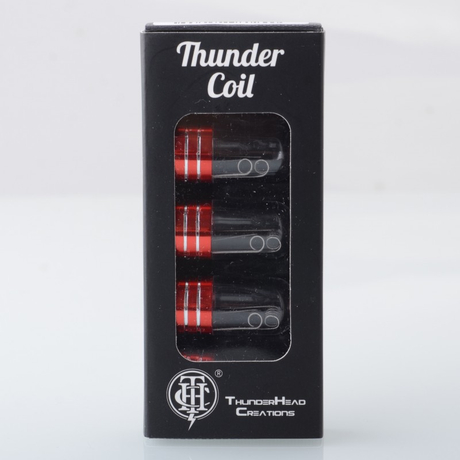 Authentic ThunderHead Creations THC 4-Core Fused Clapton Coil 0.3ohm SS316 0.3mm x 4 + 0.1mm (10 PCS)