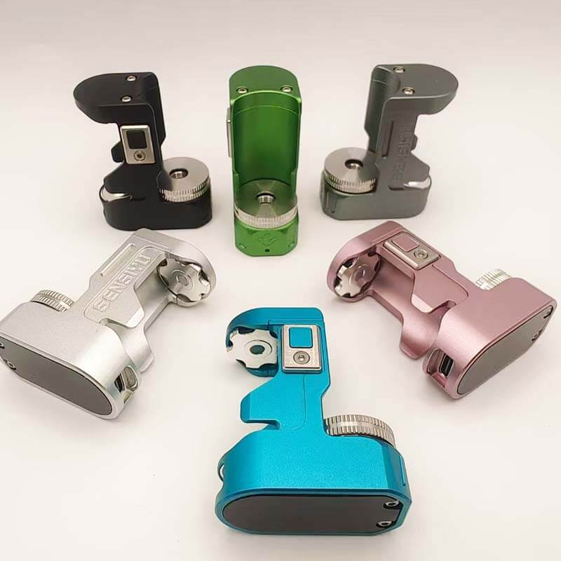 Sensiyu SBS Side-by-Side Box Mod  - アルミニウム合金、1×18350バッテリー