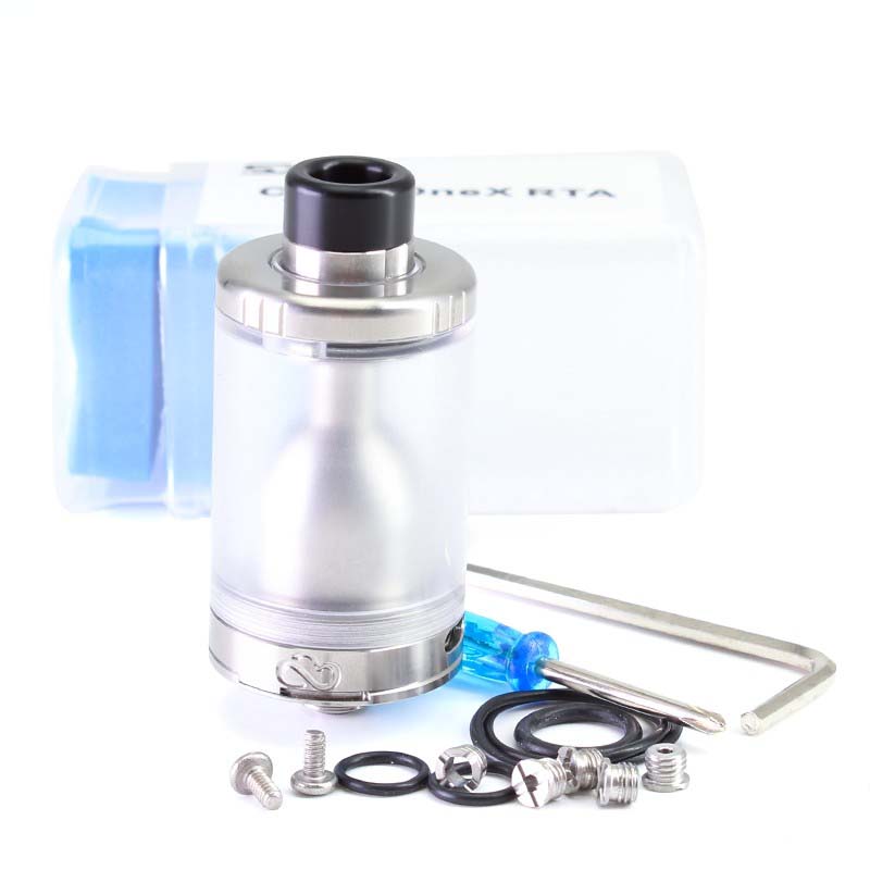 SXK CloudOneX Cloud One X Style RTA – Silver, 3.3ml, 6 Air
