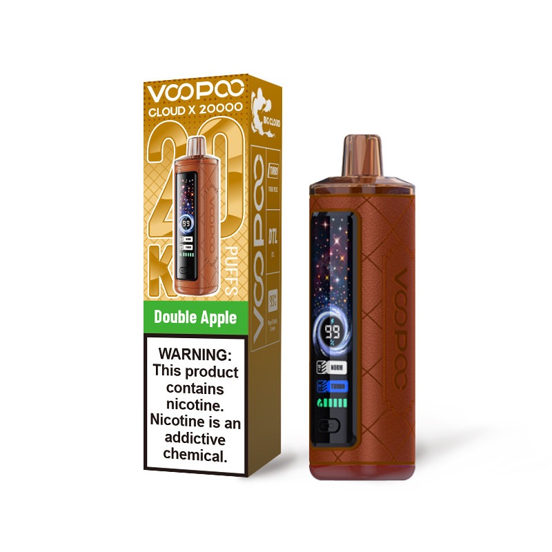 Auténtico Voopoo Cloud X 20000 desechable Vape kit - 20k Puff s, 900mAh, 25ml
