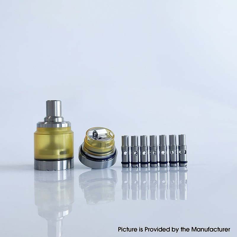 Steam Tuners Edge Style MTL / DL RTA – 22mm Rebuildable Tank, 2.8ml, 0.8–3.0mm Airflow Pins