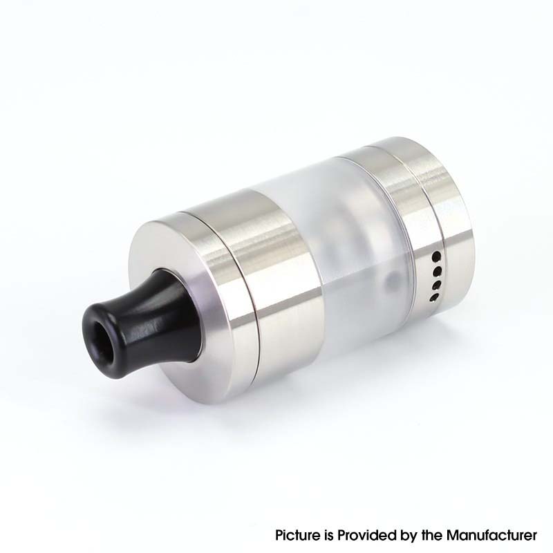 SXK VWM Intensa Style RTA Rebuildable Tank Atomizer – 5.2ml, 316SS + PCTG, 10 Air Pins, 22mm
