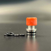 D-tip Bros Style 510 Drip Suggerimento-Boppaggio in acciaio a disposizione + bocchetto di resina per RTA RDA Atomizers