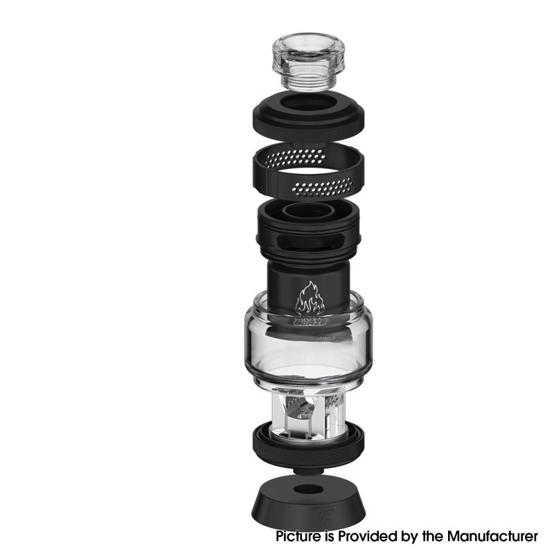 Autentico Thunder Cloud Blaze Solo 2 RTA Atomizzatore del serbatoio - 25mm, 3,5 ml di capacità 