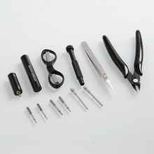 Authentic Vandy Vape Tool Kit Pro for DIY Coil Building - Tweezers +  Screwdrivers + Coiling Kit + Scissors + Pliers