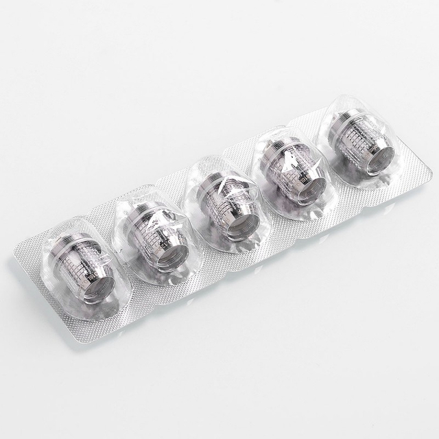 Authentic Freemax Replacement SS316L Coil Head for Fireluke Mesh Sub Ohm Tank - 0.12 Ohm (400~550'F) (5 PCS)