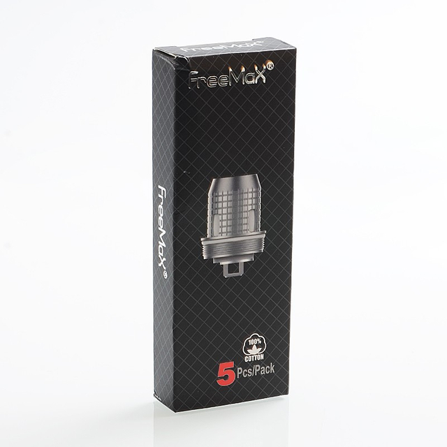 Authentic FreeMax Twister Kanthal X3 Mesh Coil Head - 0.15ohm (80~100W) (5 PCS)