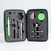 Authentic Demon Killer Terp Done Tool Kit - Beaker + Syringe + Syringe Needle + Dropper + Muddler + Brush + Silicone Mat & Box