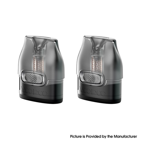 Authentic VOOPOO V.THRU Pro Replacement Pod Cartridge w/ 0.7ohm Mesh Coil - 3.0ml (2 PCS)