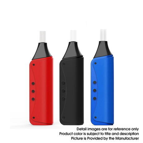 Authentic Hugo Vapor Anix Edge V2 Dry Herb Vaporizer - Rubber White, 2200mAh, 80~220'C / 176'F~428'C