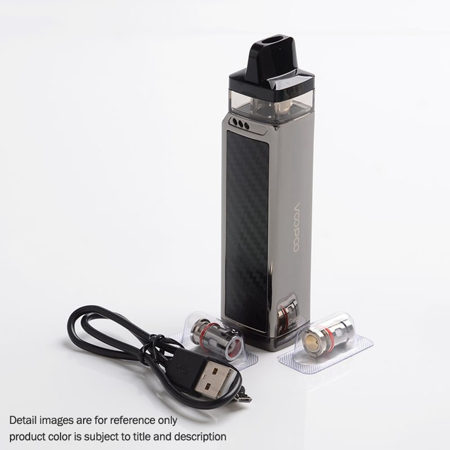 Authentic Voopoo VINCI X VW Box Mod Pod System Starter Kit, Zinc Alloy + PCTG, 0.3ohm / 0.6ohm, 5~70W, 1 x 18650