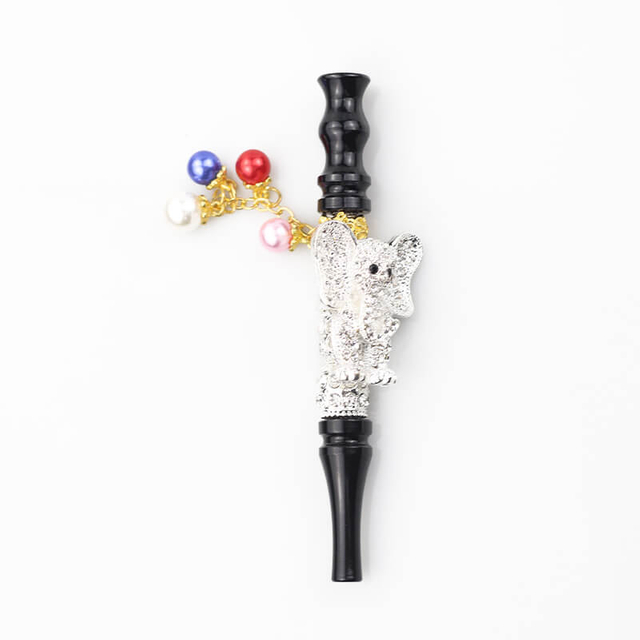 Hookah Mouth Tips, Jewelry Alloy Shiasha Mouthpieces-elephant shape