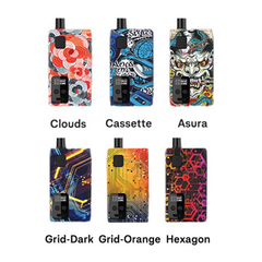 Authentic ThinkVape Thor AIO 80W VW Box Mod Pod System Vape Starter Kit -  Asura, 3.0ml, 0.2ohm / 0.5ohm, 5~80W, 1 x 18650