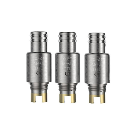 Authentic Smoant Pasito Pod Replacement DTL Mesh Coil Head - Silver, 0.6ohm (20~25W) (3 PCS)
