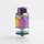 Authentic Vandy Vape Pyro V3 RDTA Rebuildable Dripping Tank Atomizer w/ BF Pin - Rainbow, Stainless Steel, 2ml, 24mm Diameter