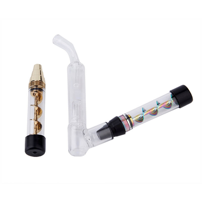 Dry Herb Vape Kit Blunt 7PMINI3 Twisty Glass Bubbler Smoking Pipe