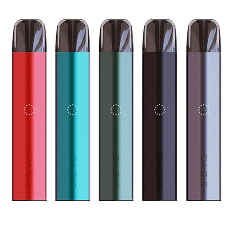 Authentic Advken Oasis 360mAh Pod System Vape Starter Kit, Aluminum Alloy + PCTG, 2ml, 1.2ohm