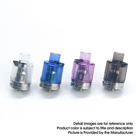 Authentic Advken Barra Mesh Sub Ohm Tank Clearomizer - Transparent, PCTG 