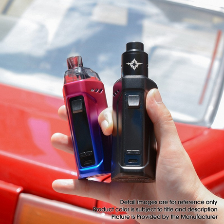 Authentic Rincoe Manto Max 228W Triple AIO TC VW Pod System Mod Vape Kit, 1~228W, 8.0ml, 0.2 / 0.3ohm, 2 x 18650