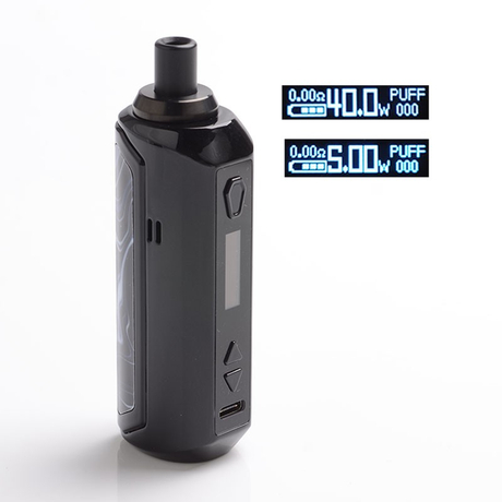 Authentic Artery Nugget AIO 40W 1500mAh VW Box Mod Pod System Starter Kit, Zinc Alloy + Plastic, 2ml, 5~40W