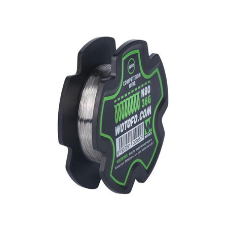 Authentic Wotofo NI80 Competition Heating Resistance Wire - 36GA (300 Feet / Spool)