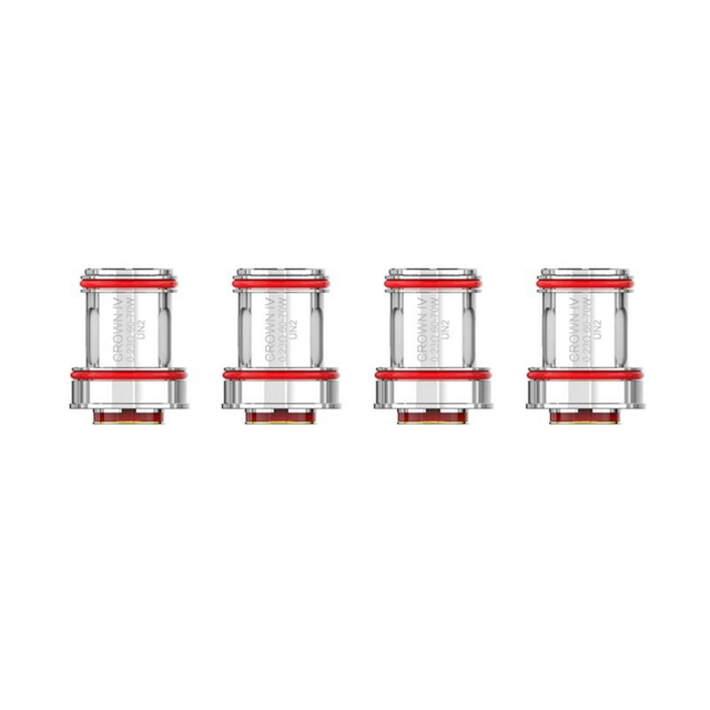 Authentic Uwell Replacement FeCrAl UN2 Mesh Coil for Crown 4 IV Tank - 0.23ohm (60~70W) (4 PCS)