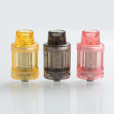 Authentic Vapor Storm D11 Disposable Tank Clearomizer - Golden + Pink + Black, Metal+Plastic, 3.5ml, 24mm Diameter (3 PCS)
