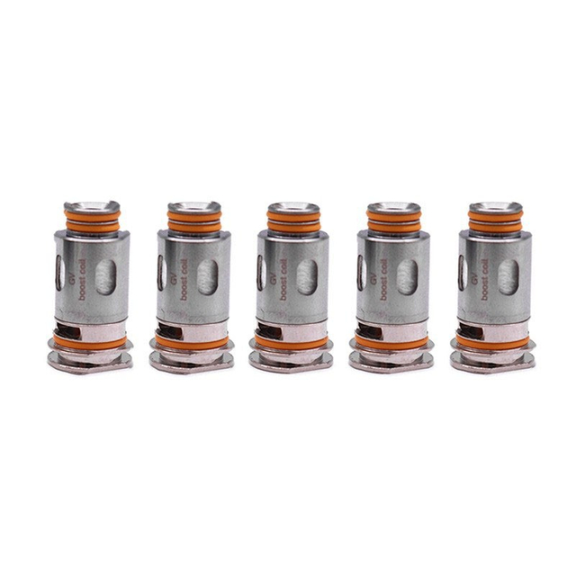 Authentic Geek Vape kumparan pengganti Aegis untuk Aegis Boost Kit / Pod - Silver, 0.4ohm (5 pcs)