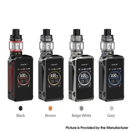 Authentic SMOKTech SMOK G-PRIV 4 230W Vape Box Mod Kit 5~230W 6.5ml, 0.33ohm 2 x 18650