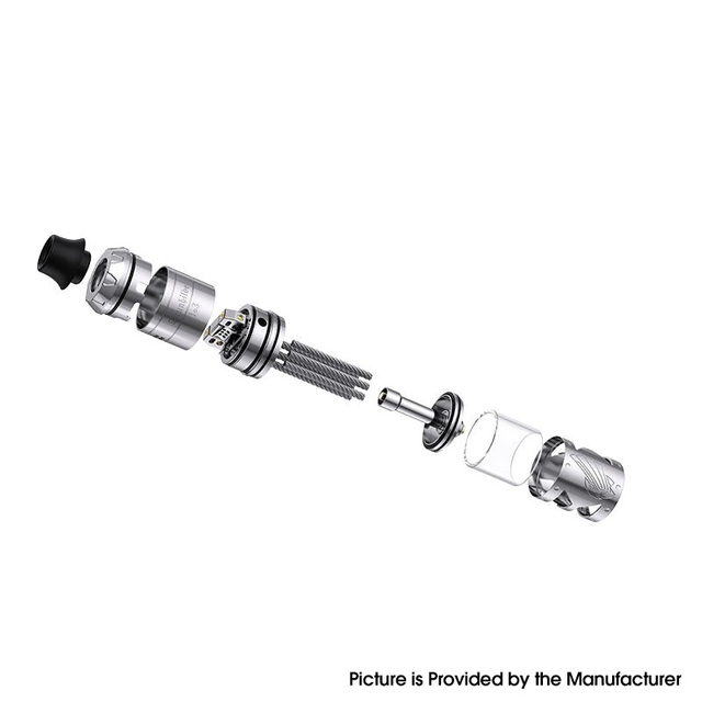 Authentic Vapefly Brunhilde 1o3 RTA Rebuildable Tank Atomizer 25.2mm Diameter 7ml 