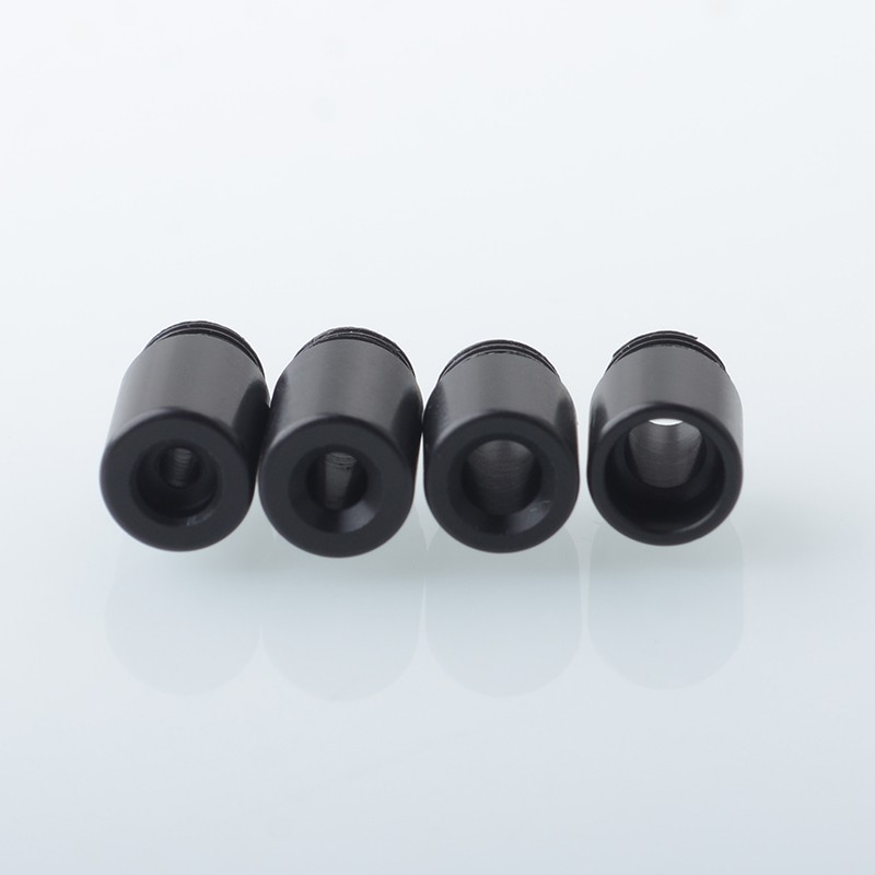 Vapeasy BlackRose Mods The Ultimate 510 Drip Tip Set 4 PCS Beauty Rings, 4 PCS Mouthpiece