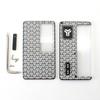 SXK DOT -Sturdy -Kit 2 -Ersatz vorne + Rückabdeckungsplatte für Dotmod Dotaio V2 Pod - Y -Muster, Aluminiumlegierung