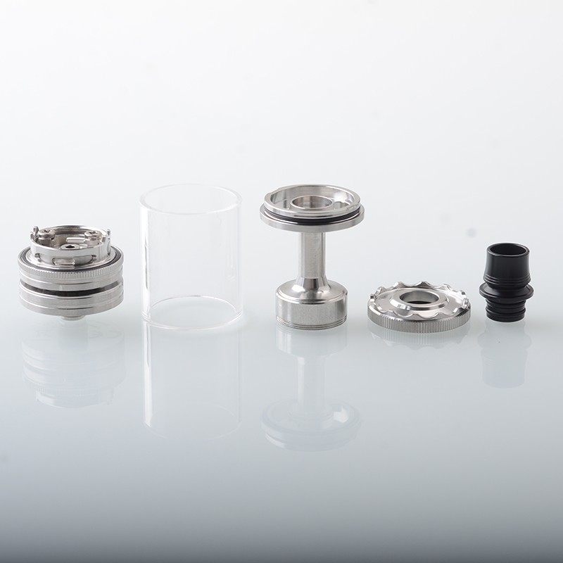 Authentic Ambition Mods Revorie RTA – 5ml RDL & DL Rebuildable Tank, 23mm, Adjustable Air Pins