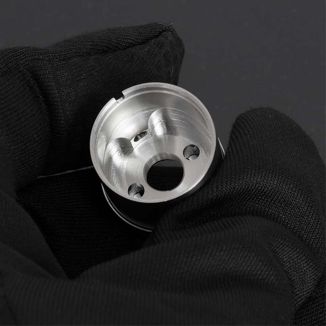 YFTK Bouchon de réservoir tout-en-un 7 ml en acier inoxydable 316 pour Flash e-Vapor V4.5S+ V4.5 Style RTA – Argent